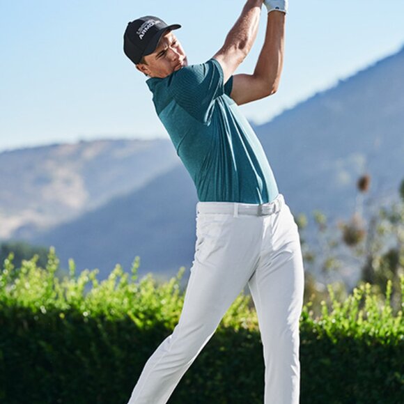 Men's Under Armour HeatGear Stretch Golf Shorts Sky Blue 36W MSRP $70.00 - Picture 10 of 10